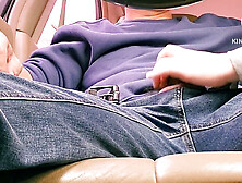 My stepmom gets frisky with my sausage in the car