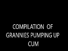 Granny Pumping Cum