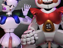 FUCKING CIRCUS BABY AND BALLORA UNTIL THEY DEACTIVATE! - Five Lustful Nights (Ft. Gumi)