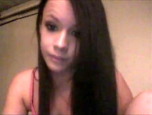 Tattoo'd girl masturbating