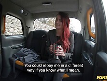 Fake Taxi Cindy Shine pays for cleaning bill with her cunt