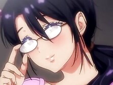 My mother arrived and showed up in this Japanese hentai porn!