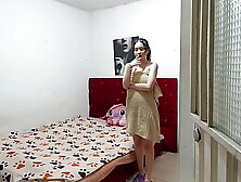 I fuck my stepsister's snatch hard doggy style until I jizz inside her - POINT OF VIEW CREAM-PIE IN SPANISH