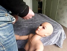 bold sexdoll get a big load of cum
