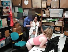 Bonnie And Maya Shoplifters Punished By Big Dick