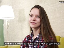 First Time Russian Girl Juliette Bellamy In The Studio