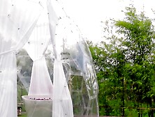 Petite Asian Babe Putri Cinta Fingering Her Bum Hole