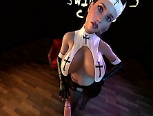 Alluring nun likes penis l 3d Anime Animation