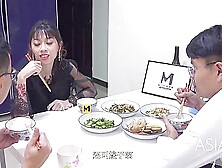 ModelMedia Asia-Colleague‘s Wife Too Horny-Yue Ke Lan-MD-0196-Best Original Asia Porn Video