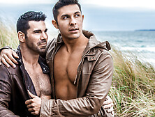 Seth Santoro & Billy Santoro In Real Couples Bareback Video