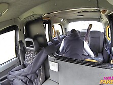 Female Fake Taxi - Coarse Sex Junkie Take On 2 Large Knobs With Double Penetration