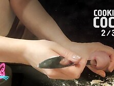 Cooking meat for dinner.  Part two/three.  Kitchen knife in the urethra.