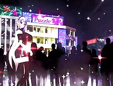 Sexy Thick Elf Dancing,  Gradual Undressing