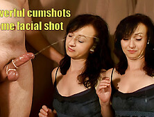 two Strong Cumshots and Extraordinary Facial Discharged