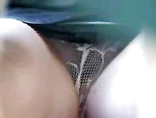 Hot Girl Shows A Very Sexy Pair Of Lace Bikini In Upskirt Video