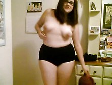 Nerdy Chubby Girl 4. Flv