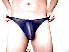 Hot Cock In Transparent Underwear