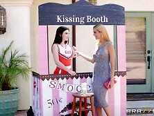 Gorgeous cheerleader has a pussy licking action with a sexy blonde