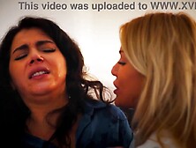 Beauties Gone Wild in the Office - Hardcore Lesbo Sex with Valentina Nappi and Cherry Kiss