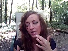 Outdoor Masturbation Of Sexy Amateur Milf