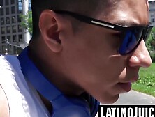 Steamy Latino Stud Spreads Thick Cock,  Deepthroat Fierce Cum in POV Lust