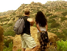 HIKING AND FUCKING OUTDOORS