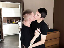 Two Twinks,  Two Big Cocks