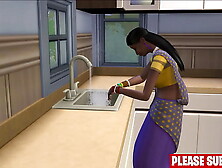 SON returns home from work and finds his MOM in his bed Then he mounts her thinking she won't recognize him because of the mask