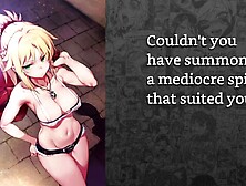 Mordred from fate locks u in chastity to celebrate Locktober