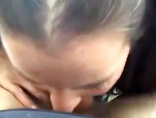 She can suck chrome off a door knob she sucks so hard my ball got pulled up