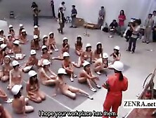 Subtitled Nudist Japanese Enf Bizarre Fire Safety Class