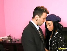 Flexible brunette Taylor Luxx gets pleasure from intensive dick-riding