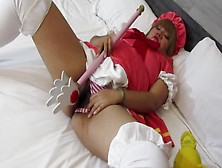 Humongous Booty Bitch In Sakura Card Captor Cosplay Masturbate And Has Multiple Orgasms