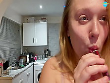 Cooking,  Cleaning And Vaping Naked!!