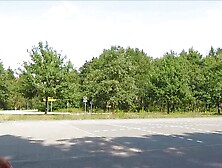 Blonde Bitch loves to get Assfucked in Public