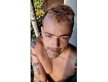 Outdoor adventure in abandonned building,  Scared to get caught in nature's garb