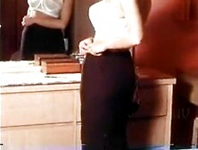 Retro marvelous sweethearts with natural giant melons!