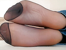 Black Pantyhose Soles