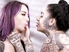 Sinful Inked Lesbos Amazing Sex Story