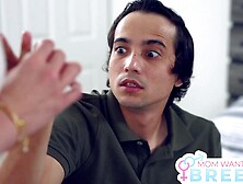 Blonde American Mom Sucks Dick