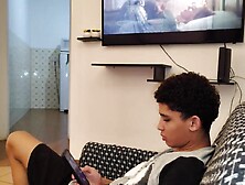 Stepbrother caught stepsister playing with virtual reality glasses and I punched my shlong in this nymphomaniac's throat.