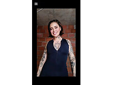 Hawt artisan crochet touches her titties