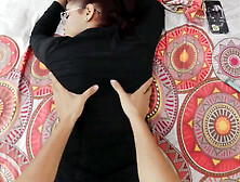 Kem's Giant Prick Mounts A Ravishing Brunette At Home - Porn