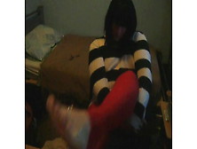 Girlyfeetboy - Clips Of Me Teasing On Webcam 2008