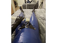 Jerk Off In New Latex Suit