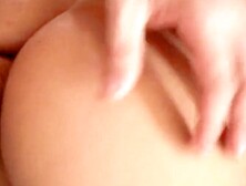 Amateur point of view anal mom enjoying closeup toilet assfuck