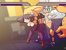 Curvy Cartoon Hottie Gets Boned By Funatari Doll