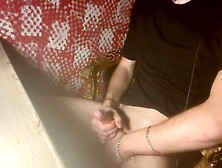 STROKING MY COCK ON YOUR FACE READY TO EMPTY MY BALLS