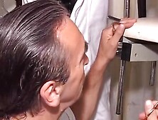 A breathtaking German nurse bangs her patient with doctor