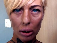 German petite tattoo Artist picked up at blind date casting